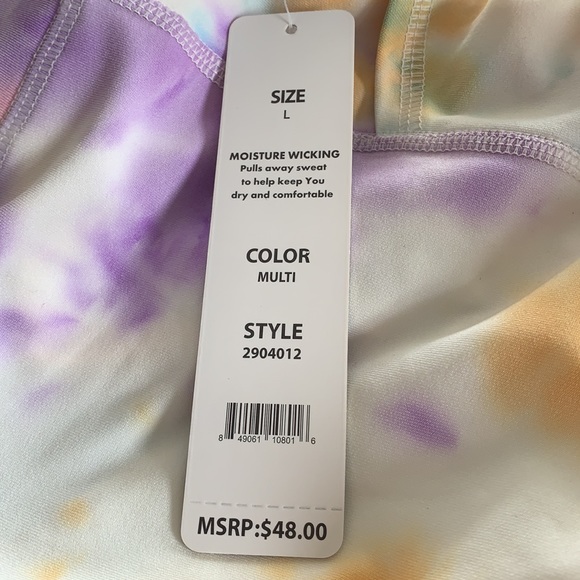 Vogo pastel capri sport leggings with side pockets - Picture 10 of 10